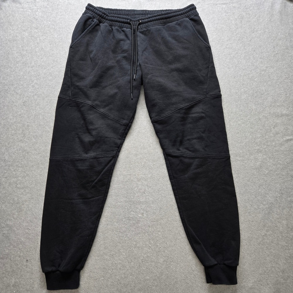 American Tall Mens Engineered Joggers French terry Black XL Tall Sweatpants